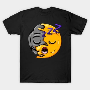 Sleepy Zombie Emoji T-Shirt